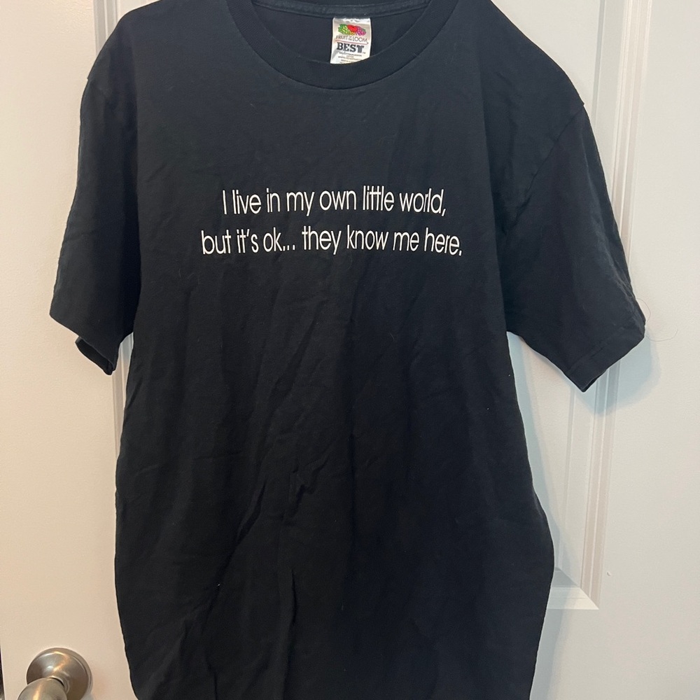 Fruit of the Loom Black Tee